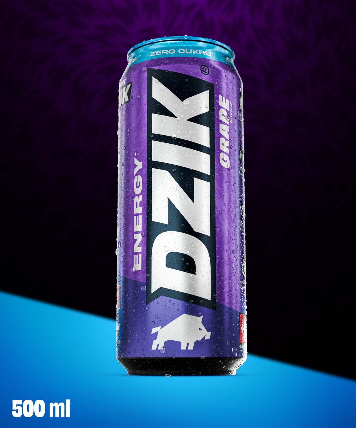 DZIK® Energy Grape Winogronowy 500 ml