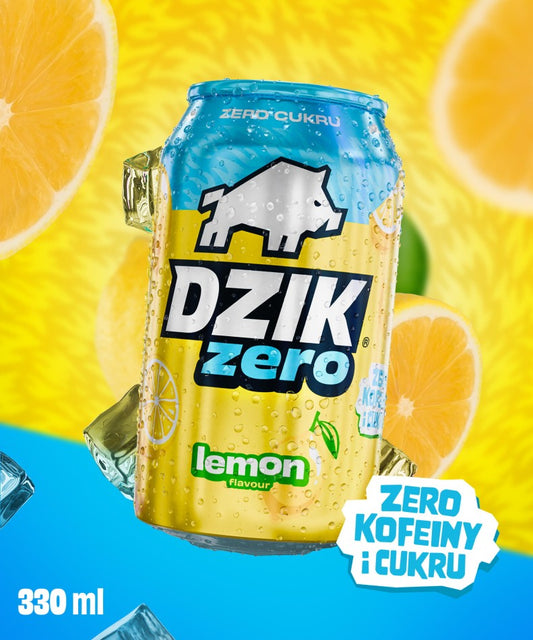 DZIK® ZERO LEMON ‑ 330 ML