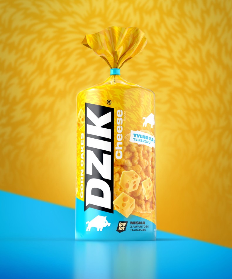 WAFLE KUKURYDZIANE SEROWE DZIK®