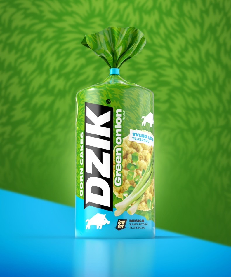 WAFLE KUKURYDZIANE ZIELONA CEBULKA DZIK®