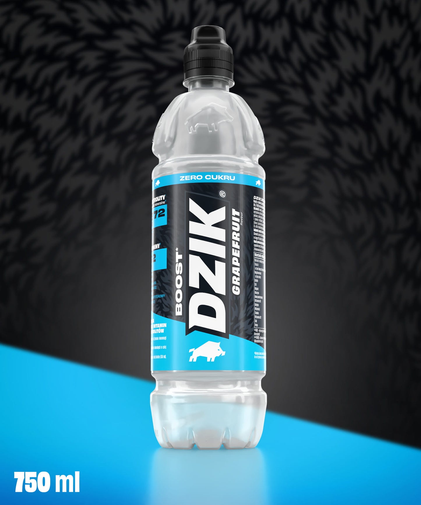 DZIK® BOOST GREJPFRUTOWY ‑ 750 ML